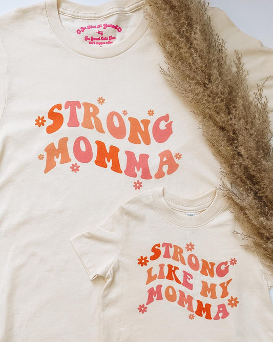 Strong Like My Momma Graphic Tee