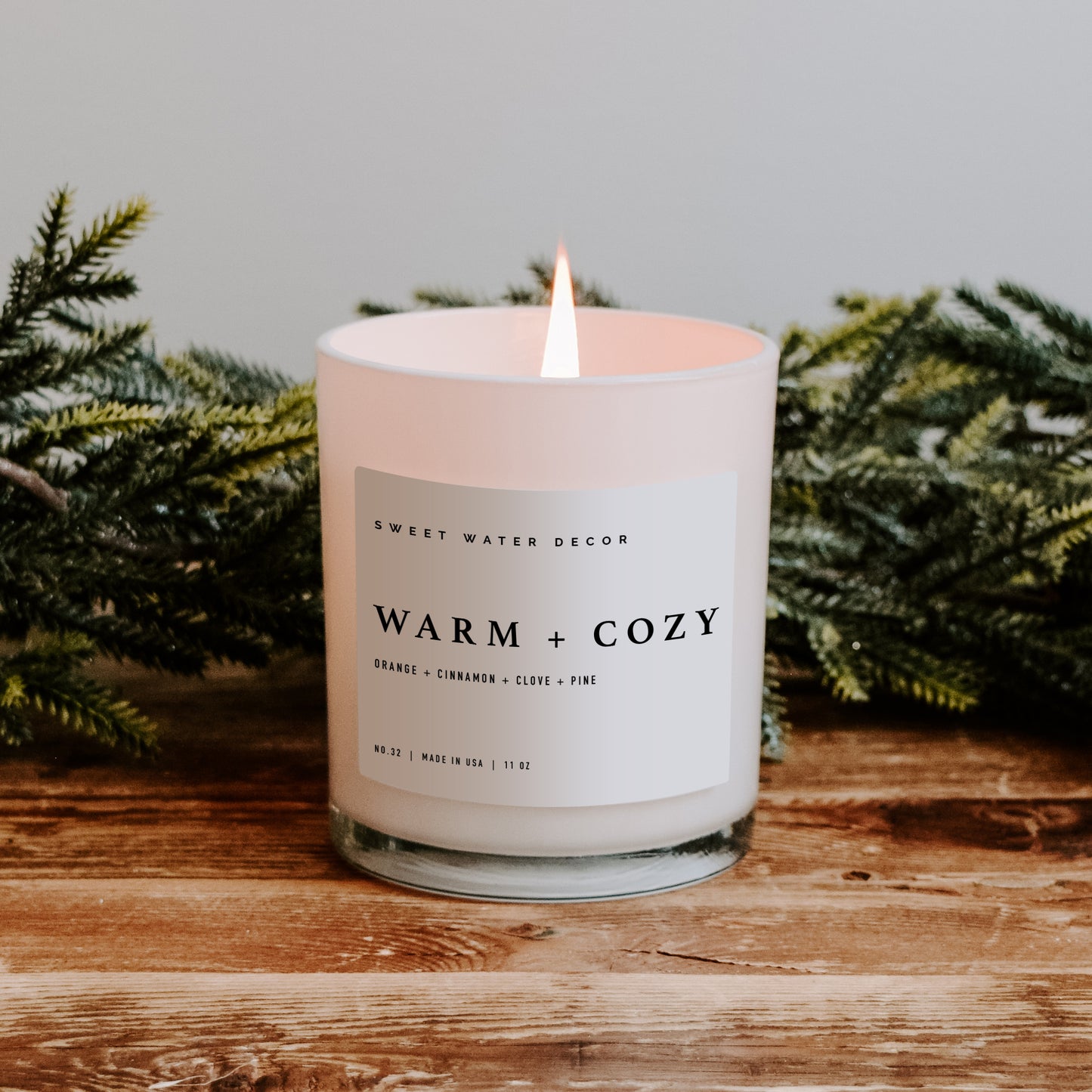 Warm and Cozy Soy Candle