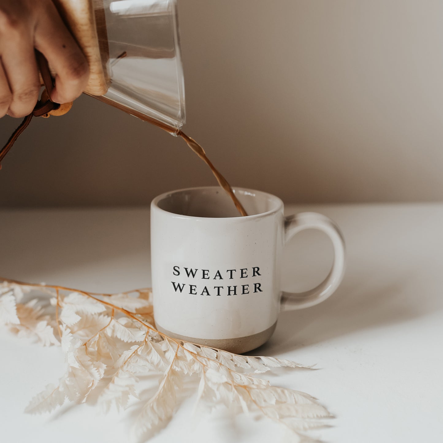 Sweater Weather - Stoneware Coffee Mug