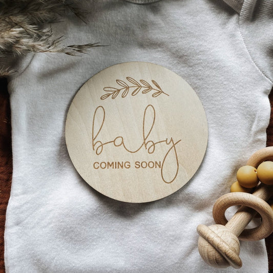 Baby Coming Soon - Birth Announcement Sign