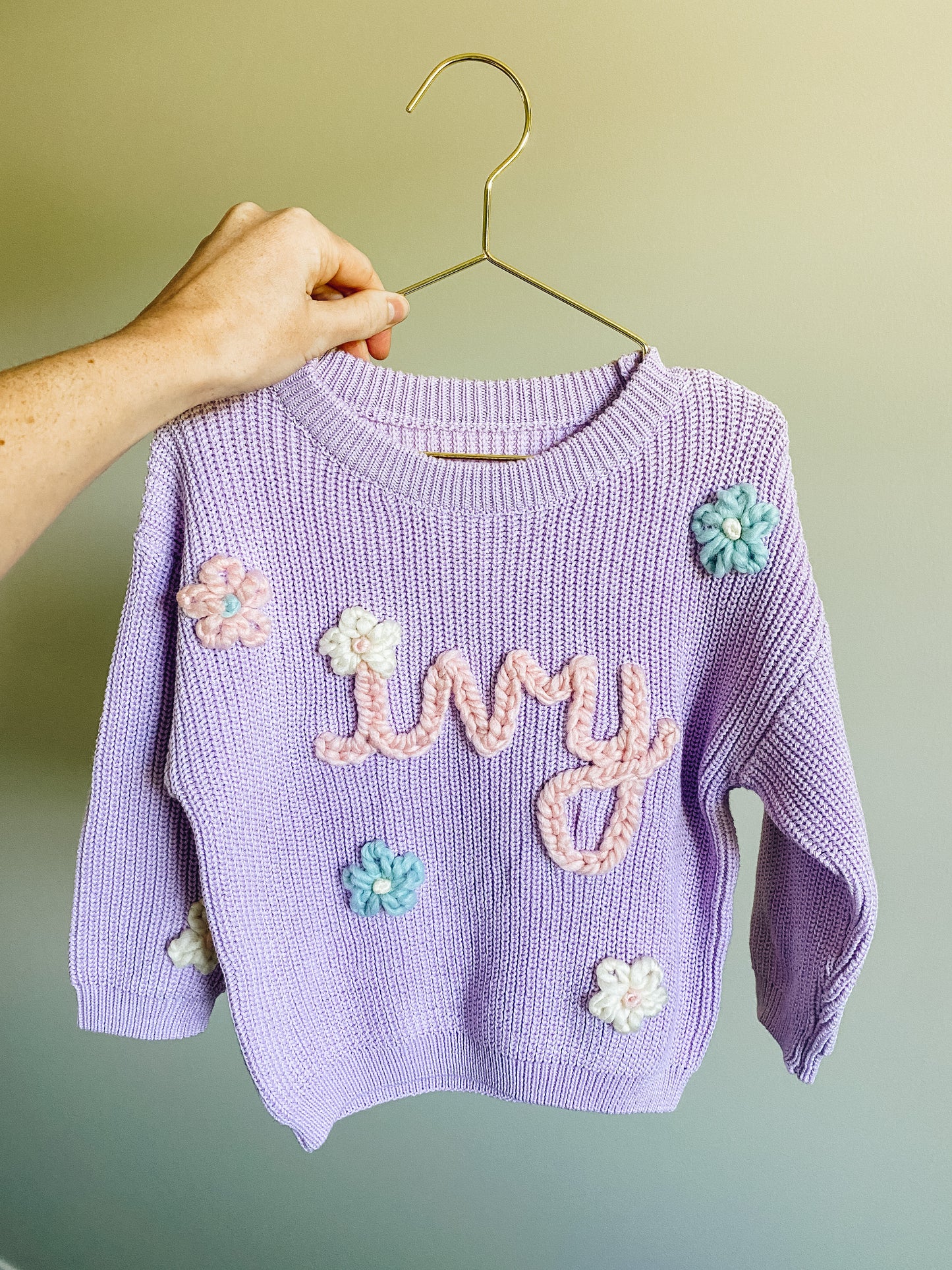 Customizable Knit Chunky Sweater