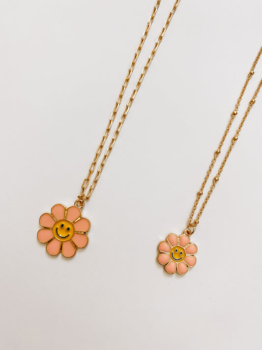Mama & Mini Flower Necklace Set