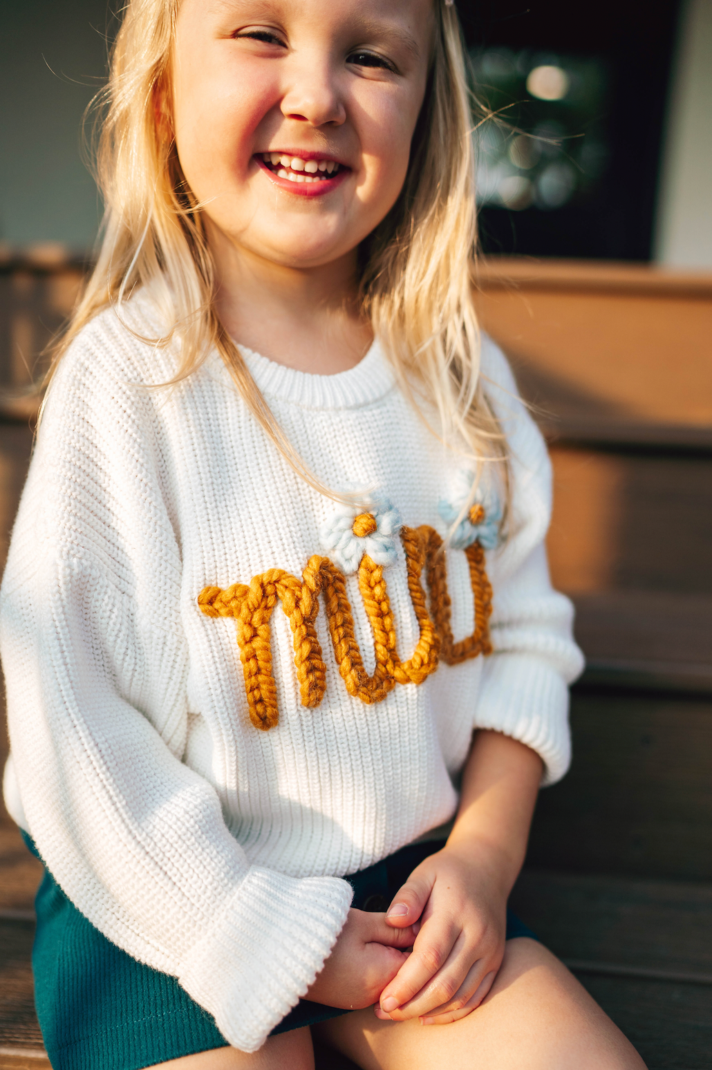 Mini Hand-Embroidered Sweater