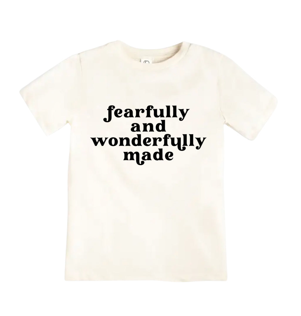 "Fearfully and Wonderfully Made" Children's Tee